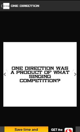 Quiz of One Direction 3