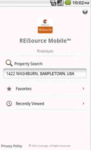 REiSource Mobile Premium™ 1