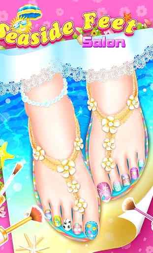 Seaside Feet Salon: Girl Game 3