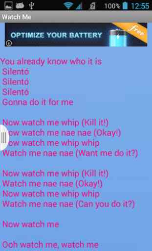 Silento Watch Me Lyrics Free 2