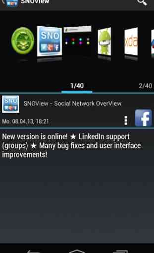 Social Network OverView Lite 2