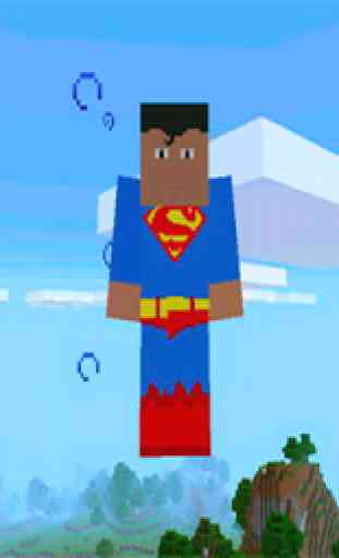 Superhero Mod McPE 3