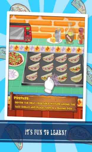 Tessa’s Taco’s – cooking game 3