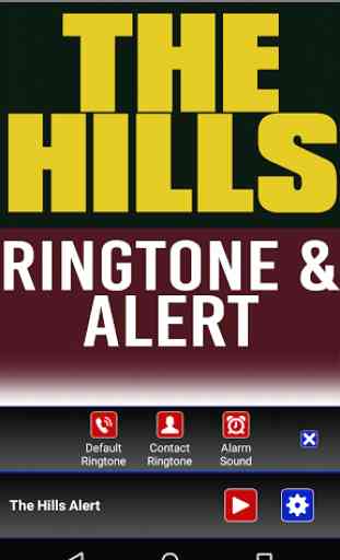 The Hills Ringtone and Alert 2