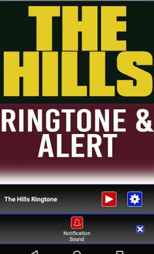The Hills Ringtone and Alert 3