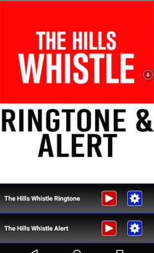 The Hills Whistle Ringtone 1