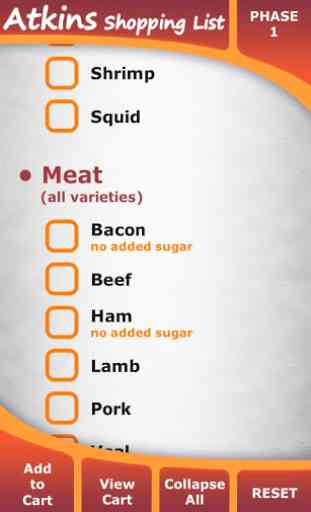 Ultimate Diet Shopping List 1