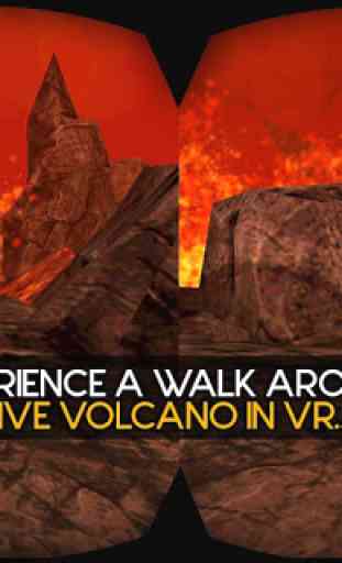 Volcano Adventure VR : Furiuos 1