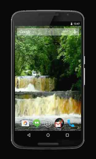 Waterfall on River Video LWP 3