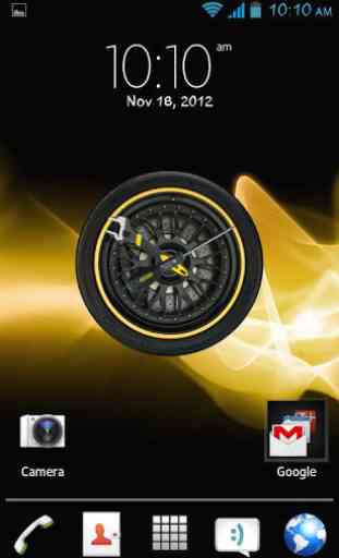 Wheel Analog Clock HD free 1