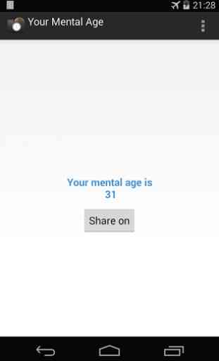Your Mental Age 2