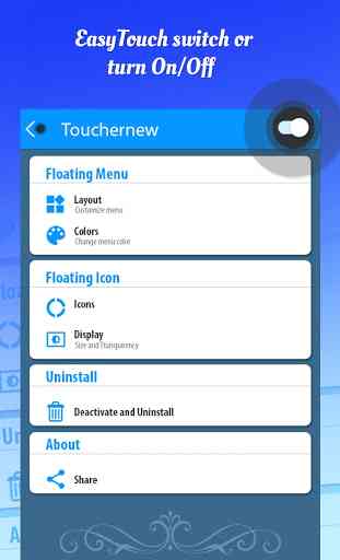 Assistive Touch : Toucher 2