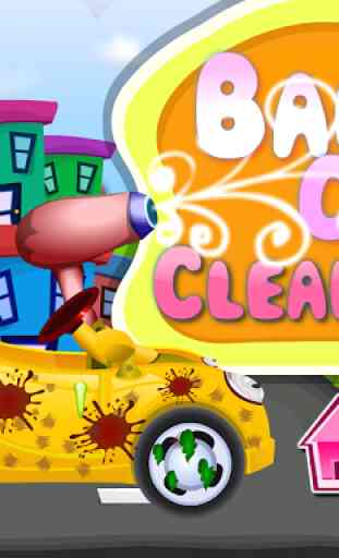 Car Cleaning Girls Games 1