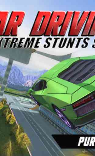 Car driving extreme stunts sim 1