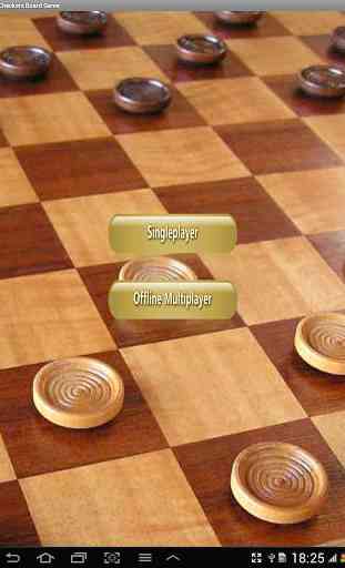 Checkers Board Game 1