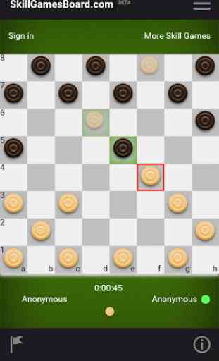 Checkers by SkillGamesBoard 1