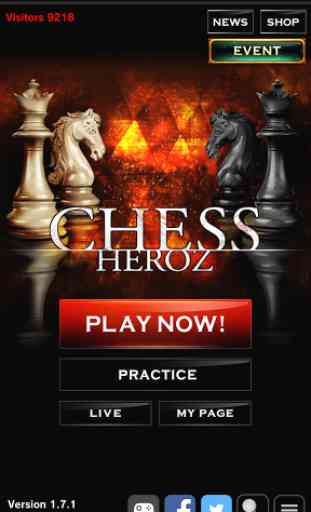 chess game free -CHESS HEROZ 1