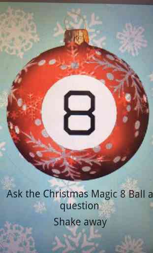 Christmas Magic 8 Ball 1