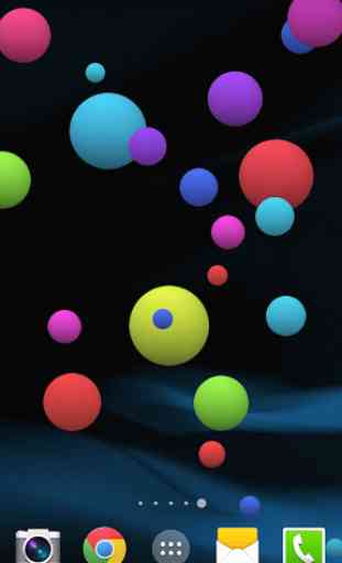Colorful Bubble Live Wallpaper 1