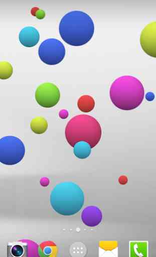 Colorful Bubble Live Wallpaper 2