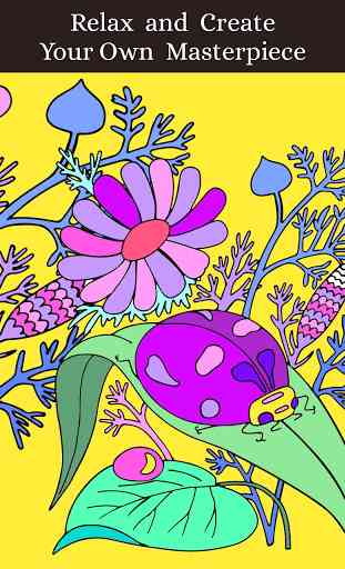 Coloring Pages - Magic Garden 1