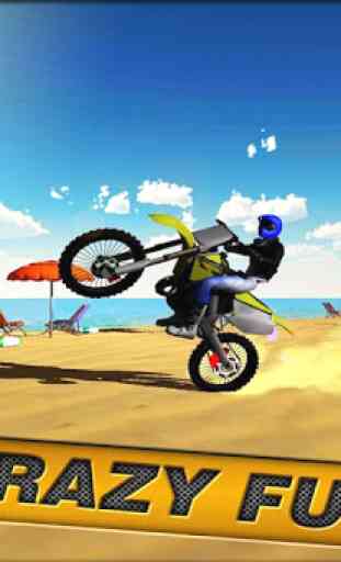 Crazy Beach Bike Stunts Sim 3D 1