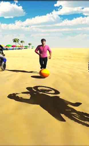 Crazy Beach Bike Stunts Sim 3D 2