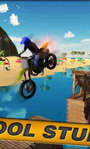 Crazy Beach Bike Stunts Sim 3D 4