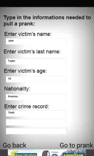 Criminal Record Prank(Scanner) 4