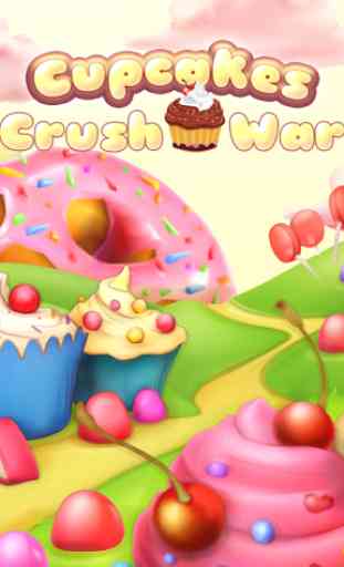Cupcakes Crush War 1