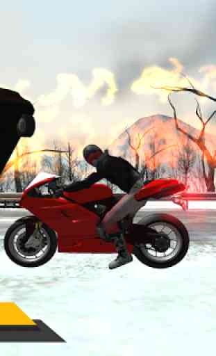 Death Rider 3D - Bike Attack 4