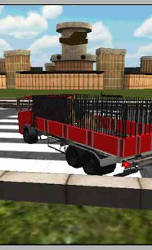 Dog Animal Transporter Truck 4