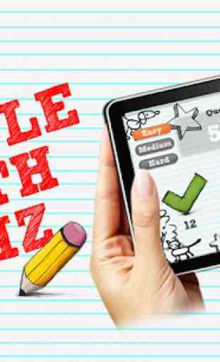 Doodle Math Quiz Kids Game 1
