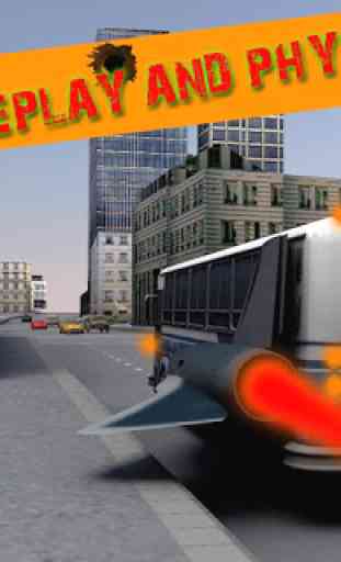 Flying Bus Driver game 1
