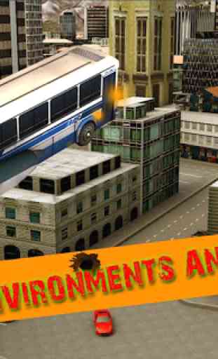Flying Bus Driver game 2