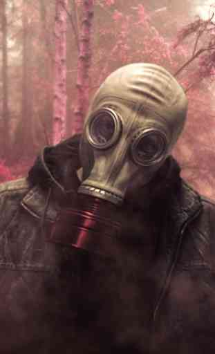 gas mask wallpaper 1