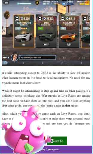 Guide for CSR Racing 2 3