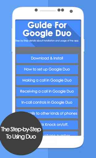Guide to use GG Duo Call 1
