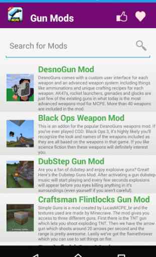 Gun Mod For MCPE. 2