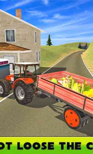 Hill Farm Truck Tractor 3D 4