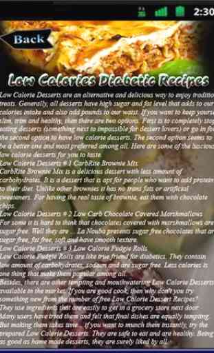 Low Calories Diabetic Recipes 2