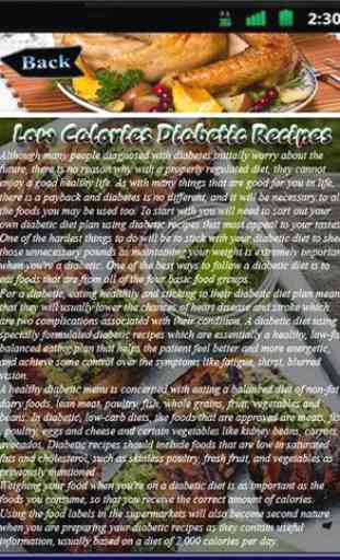 Low Calories Diabetic Recipes 4