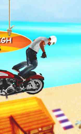 Moto Beach Jumping 3D 2