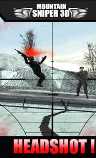 Mountain War Modern Sniper 3D 2