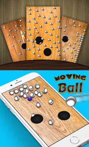Moving Balls into hole 3