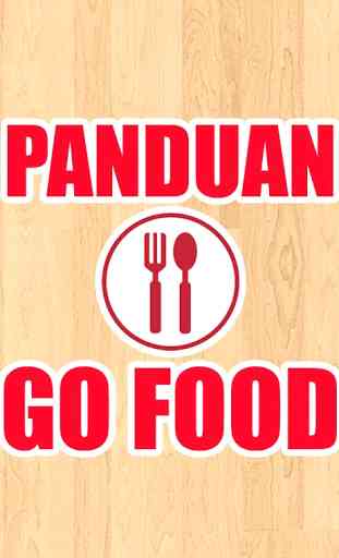 Panduan GO FOOD 1