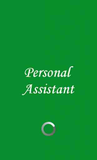 Personal Assistant 1