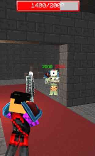 Pixel Craft Gun Battle 3D 3