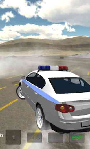 Police Car Driver 3D Simulator 2