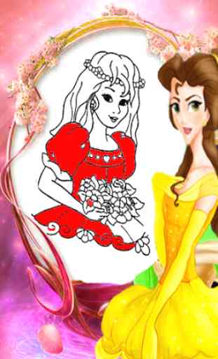 Princess Coloring Girls 1